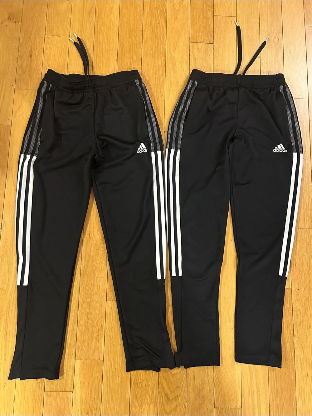 Lot 7 Adidas Tiro Youth Boys Running Aeroready Track Pants Size 11-12 Y
